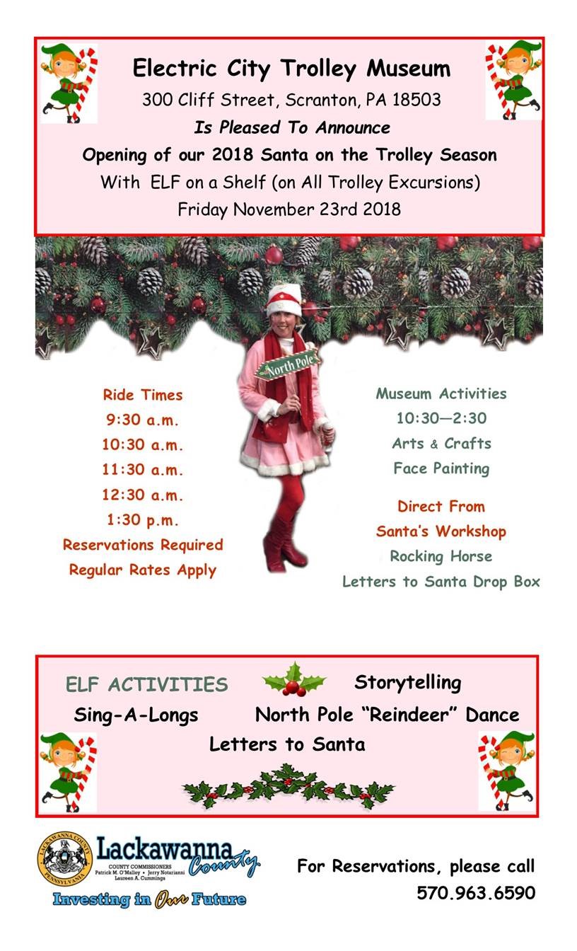 “Elf on the Shelf” Trolley Excursions