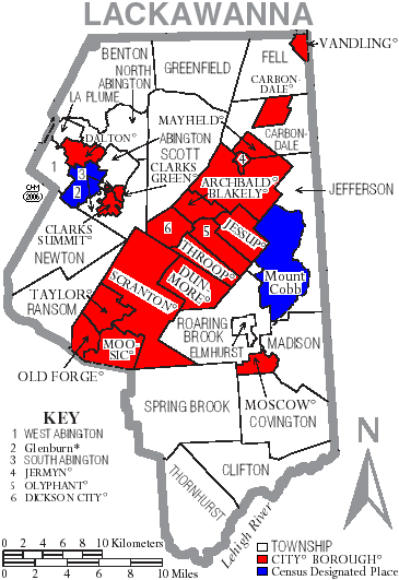 Lackawanna County Tax Map