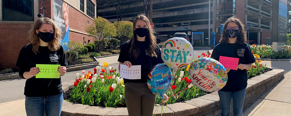 Misericordia University Club Sends Thank-You Cards to Healthcare Workers