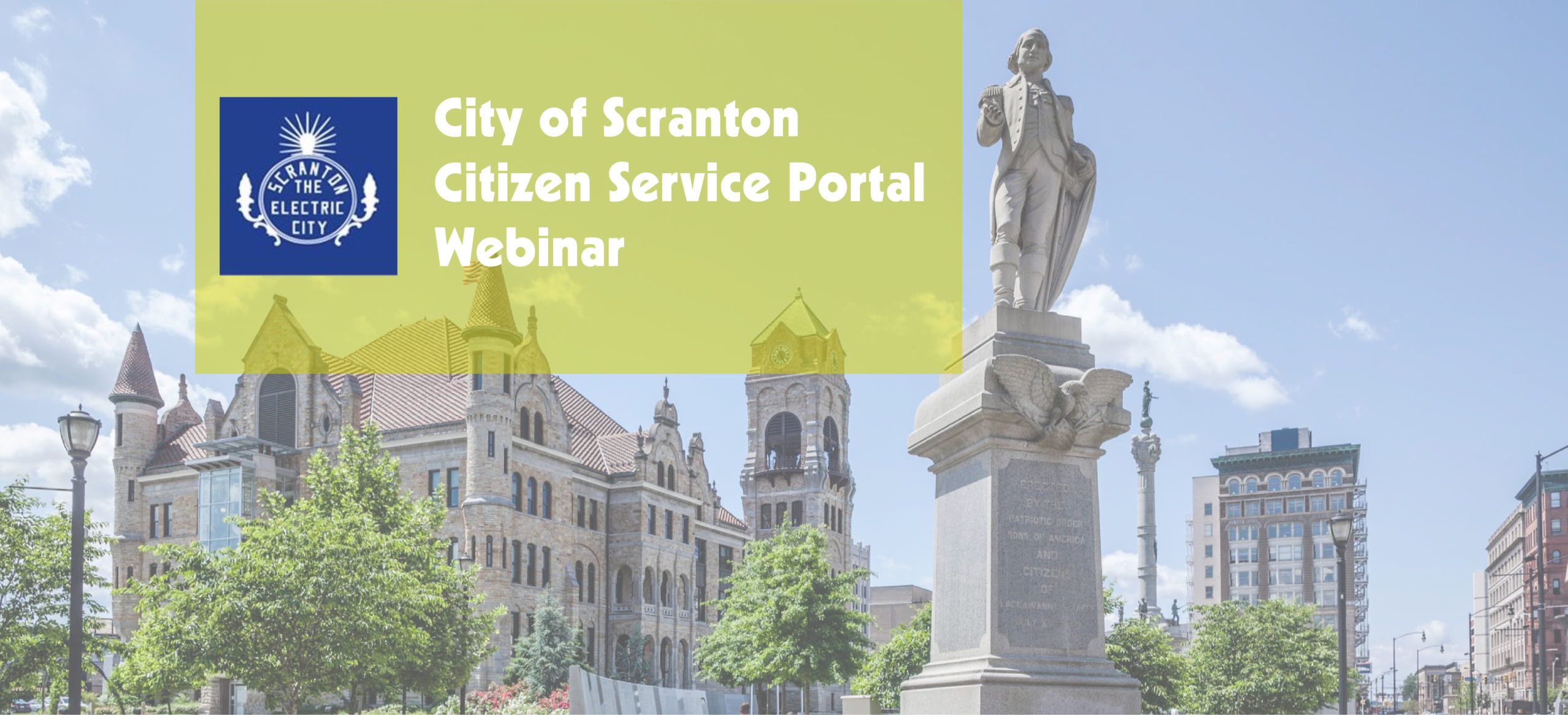 Scranton Citizen Service Portal Webinar
