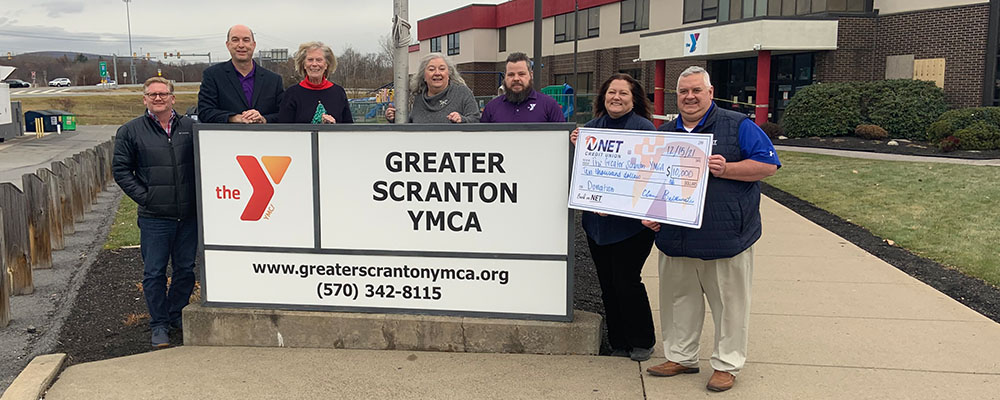 NET Credit Union Donates to The Greater Scranton YMCA