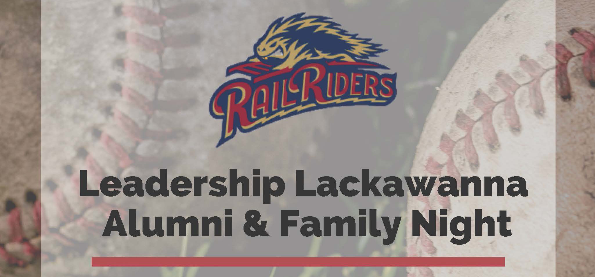 Leadership Lackawanna Alumni & Family Night at the RailRiders