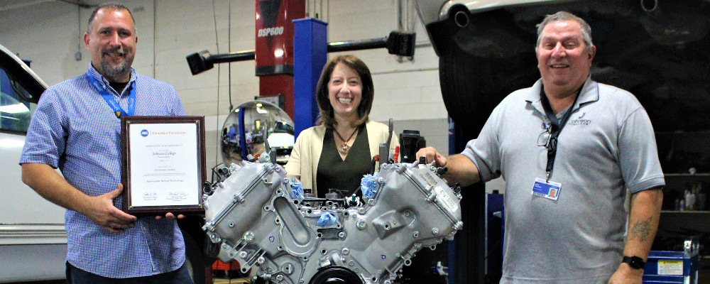 Johnson College Automotive Technology Program Receives Reaccreditation