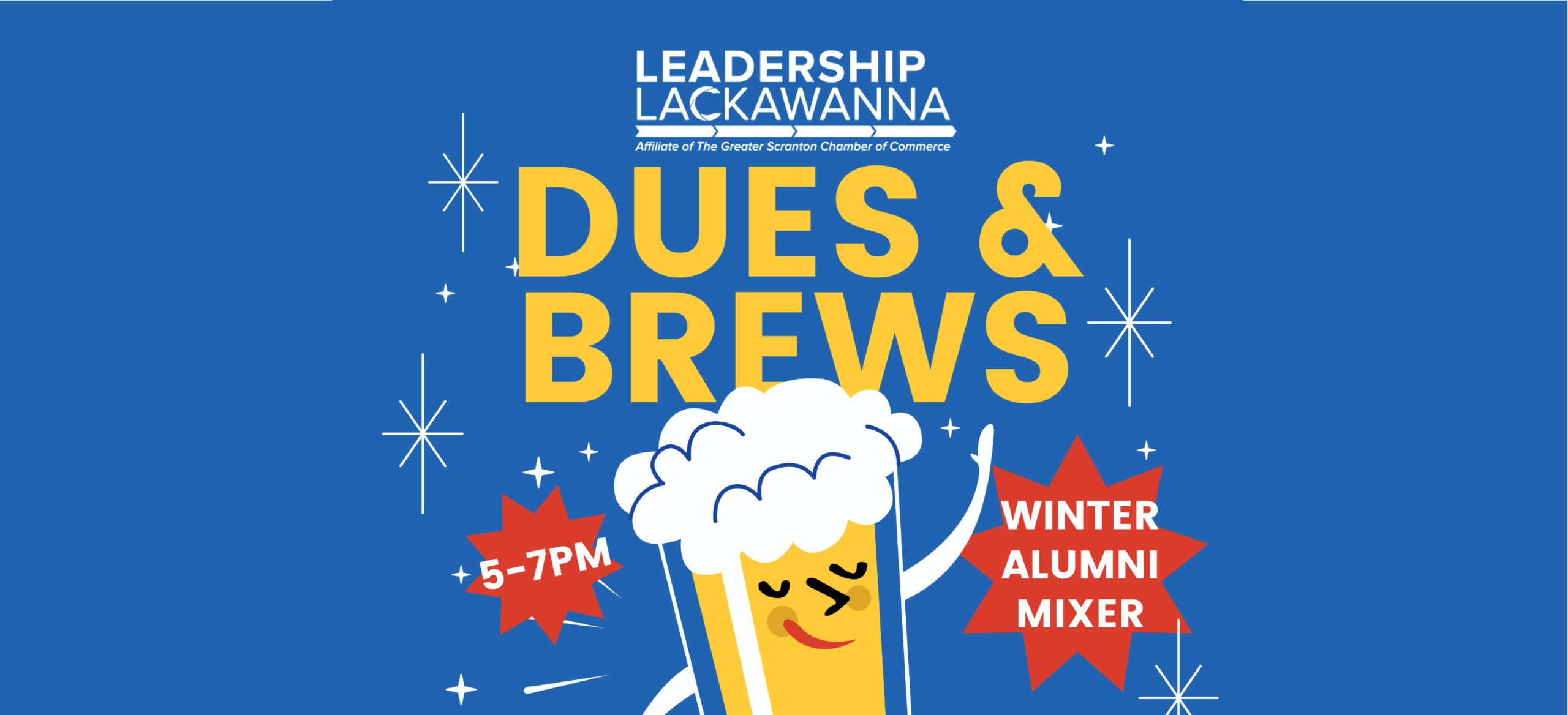 Dues and Brews Leadership Lackawanna Alumni Mixer