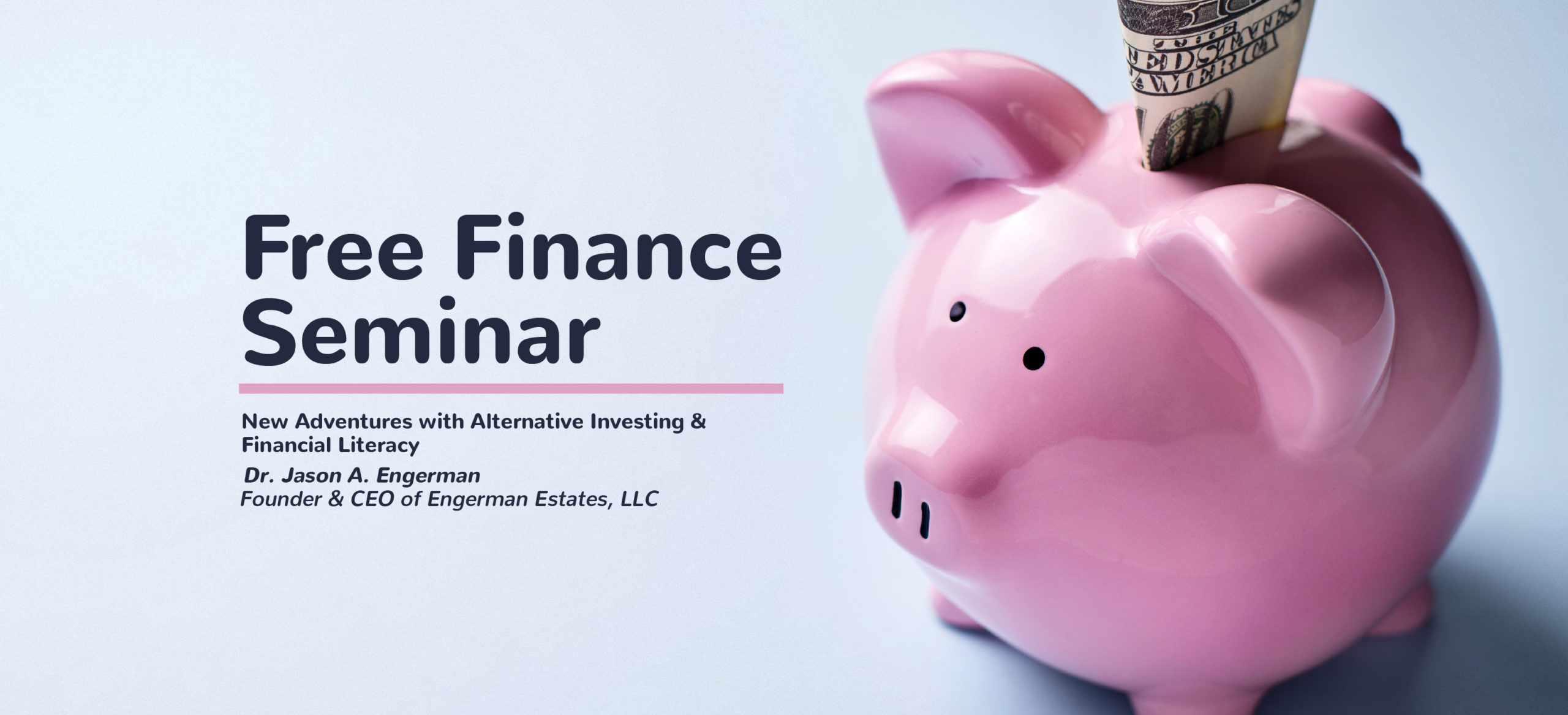 New Adventures with Alternative Investing & Financial Literacy Seminar