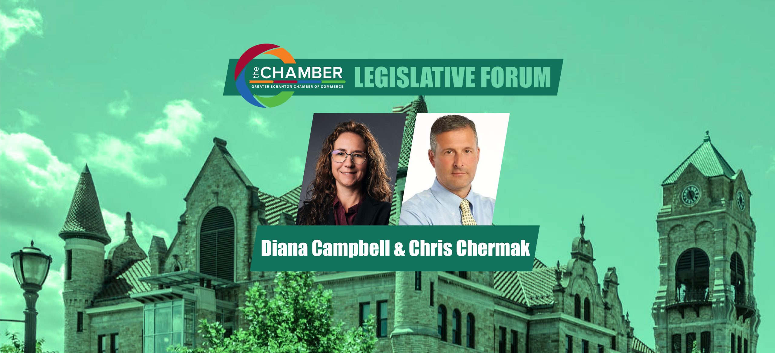 Legislative Forum Diana Campbell & Chris Chermak