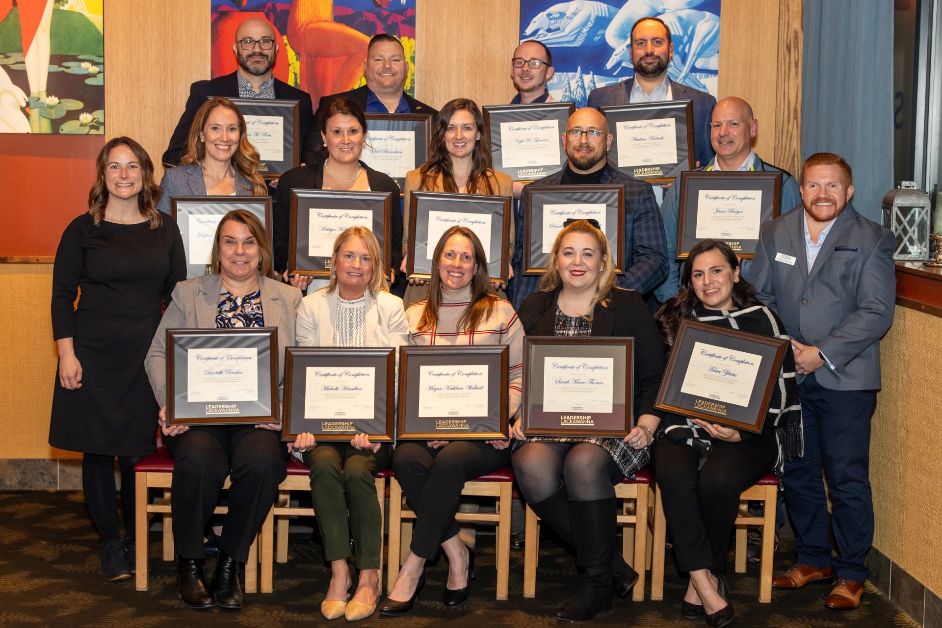 Leadership Lackawanna Executive Program Class of 2023 Graduates The