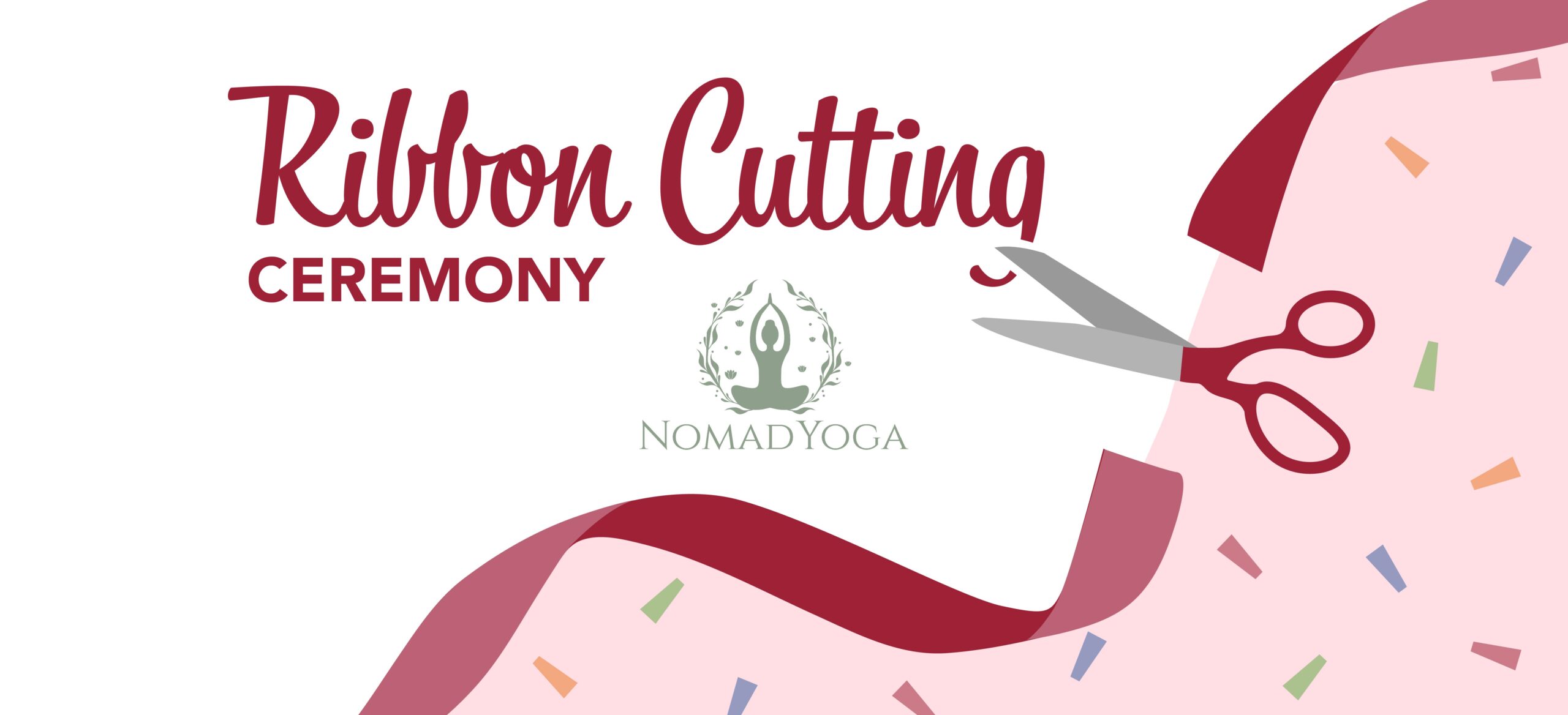 Nomad Yoga Ribbon Cutting