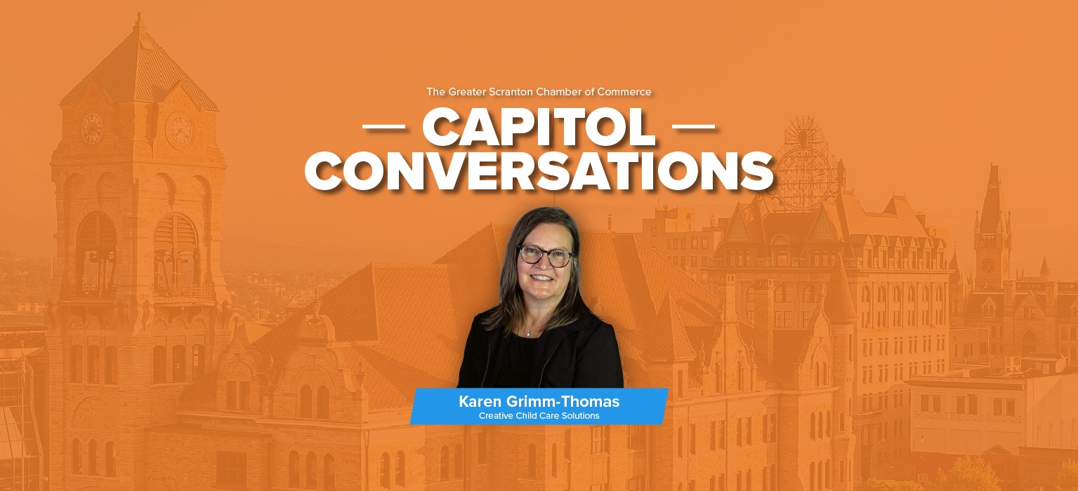Captiol Conversations featuring Karen Grimm-Thomas