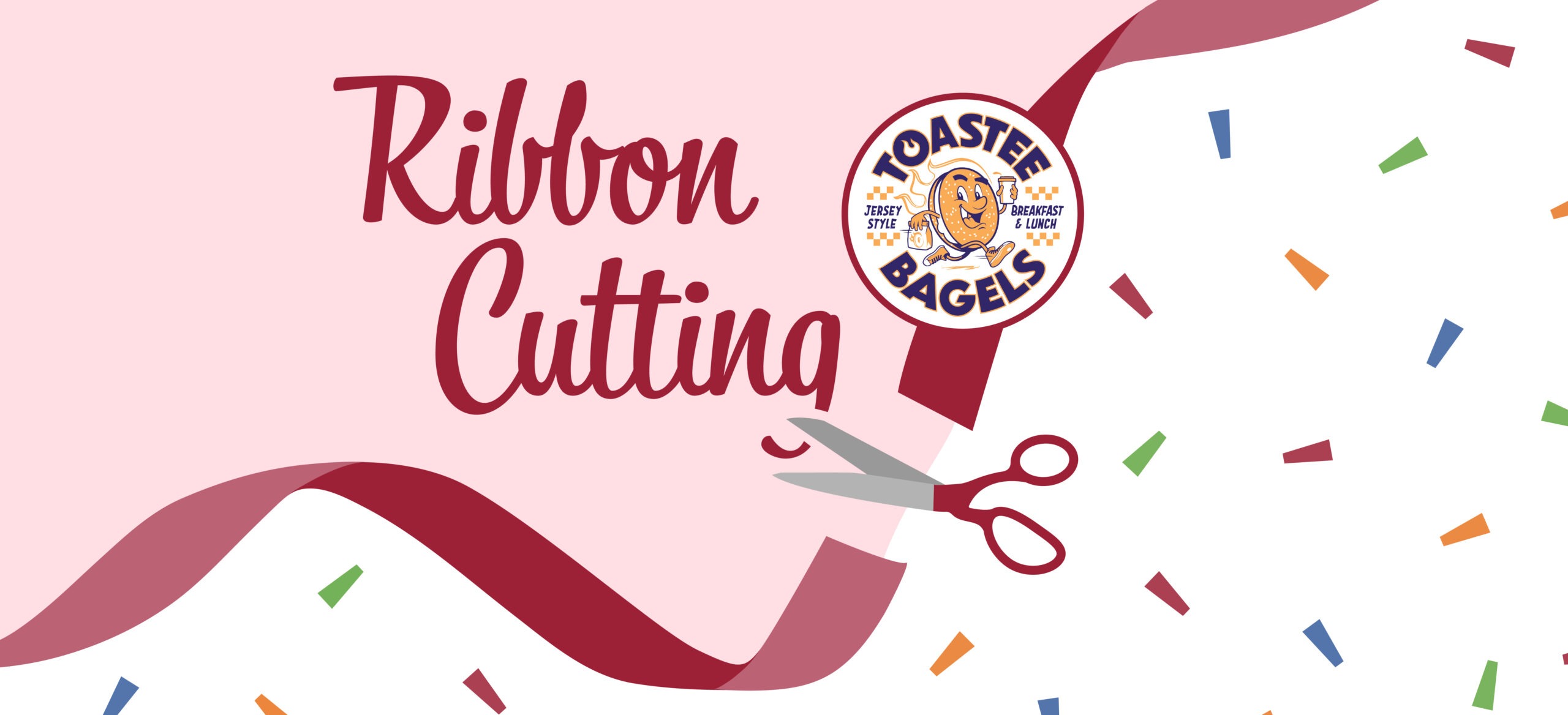 Toastee Bagels Ribbon Cutting