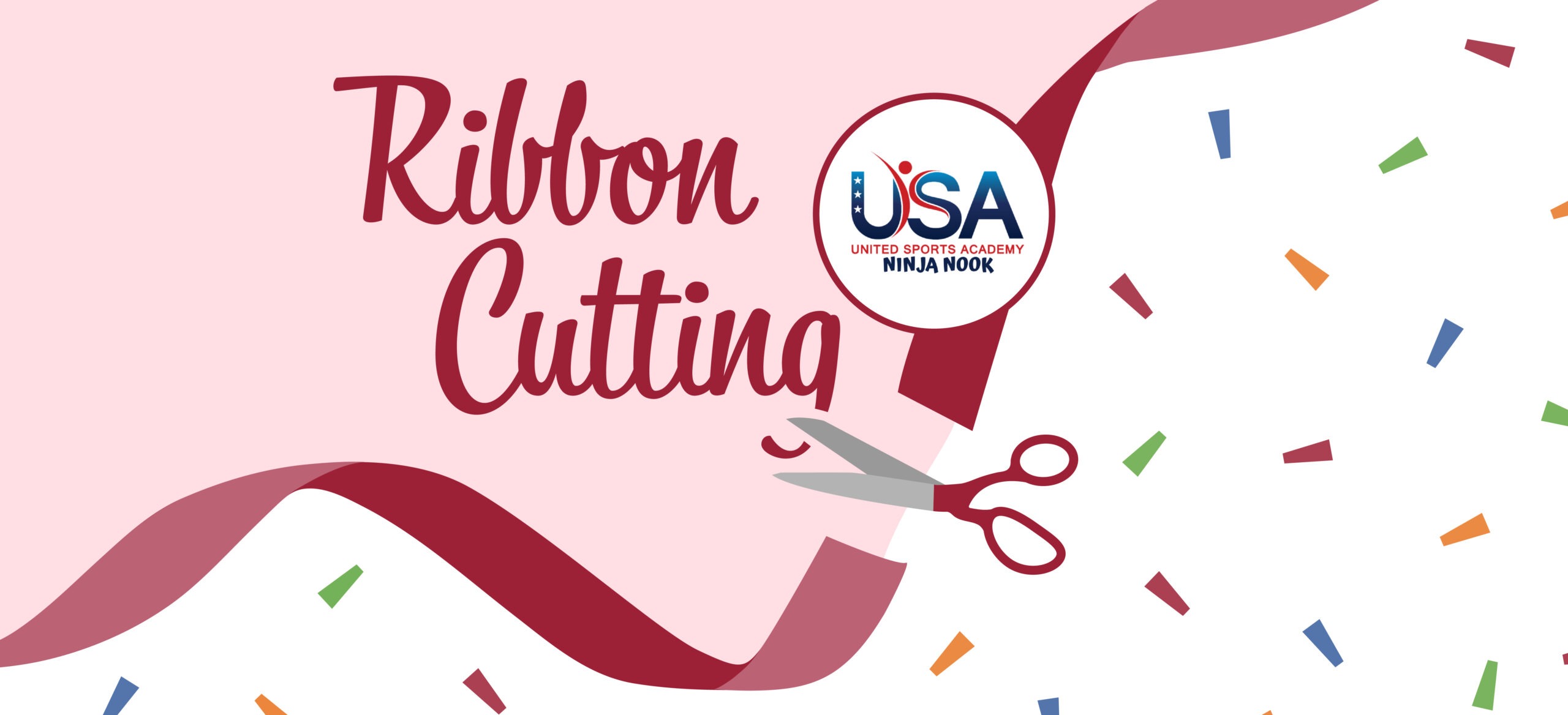 United Sports Academy Ninja Nook Ribbon Cutting